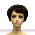 10.5 Inches Pixie Cut ShortLayered Wigs with Bangs
