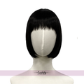 10 Inches Nature Black ShortBob wigs
