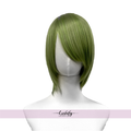 19Inches Short Green Bob Wigs With Bangs