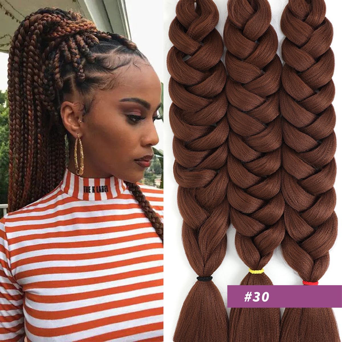 3Tone Jumbo Braiding Hair_0