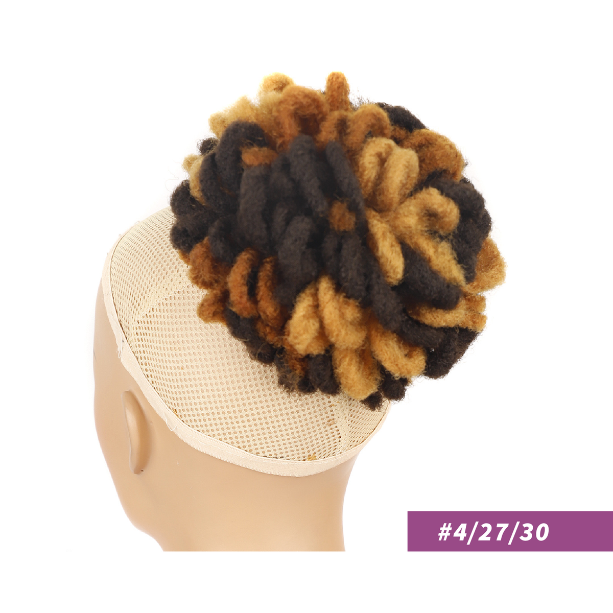 AFRO Dreadlocks Chignon High Puff Hair