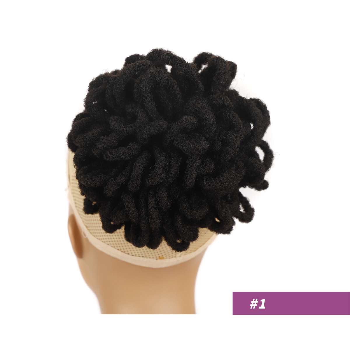 AFRO Dreadlocks Chignon High Puff Hair