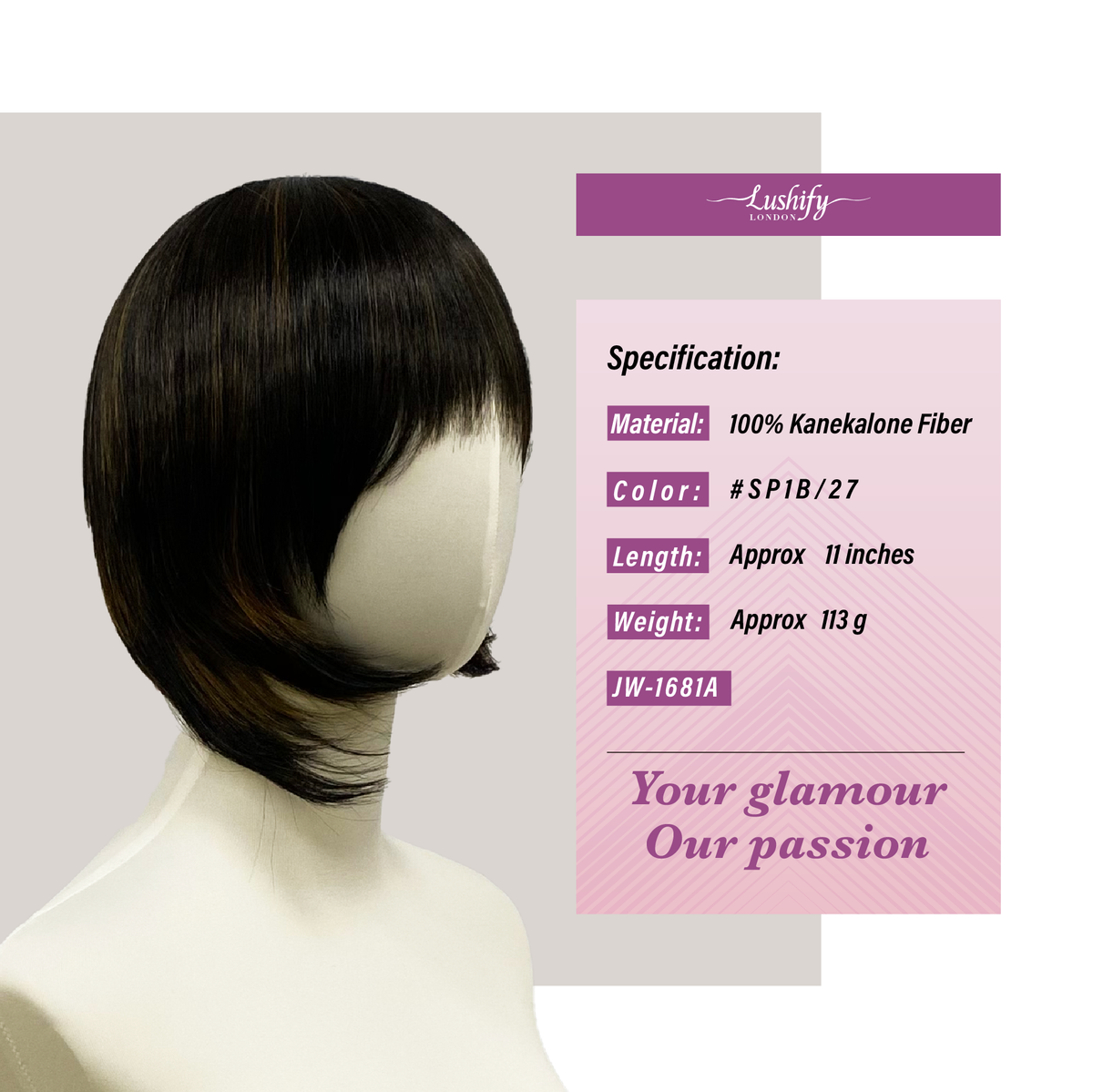 Short Straight Wigs With Bangs